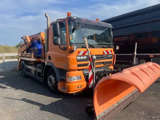 DAF CF 4102  DAF CF 410   bramowiec specjalny do zimowego utrzymania` odśnieżanie