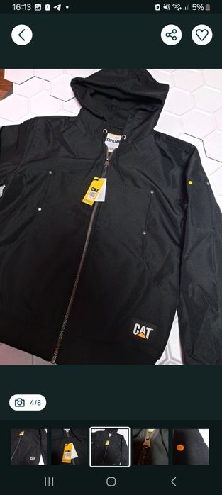 Куртка бомбер CAT Caterpillar розмір М оригінал США