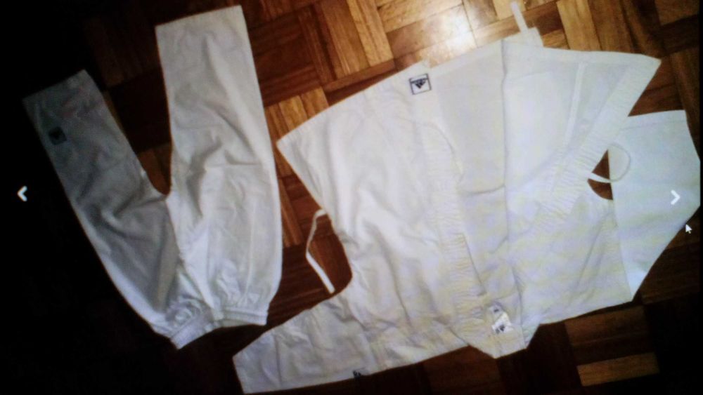 Fato judo karate marca adidas para 5 anos 130 cm como novo