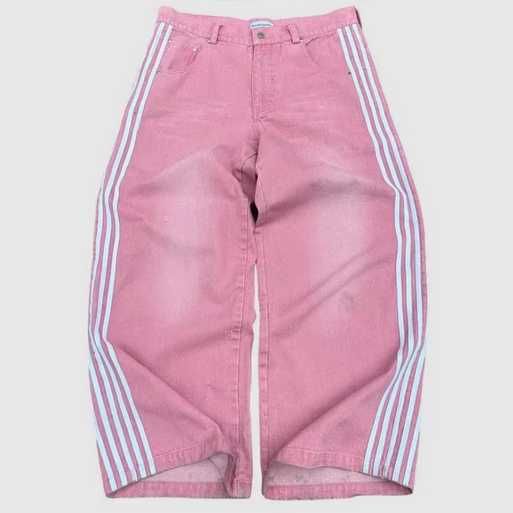 Track pants Yori Sport 5 Stripe Denim Pants Balenciaga Vetements