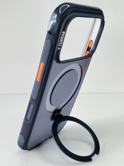 TORRAS Q3 AIR чохол для iPhone  17 Pro / 17 Pro Max MagSafe підставка 360°