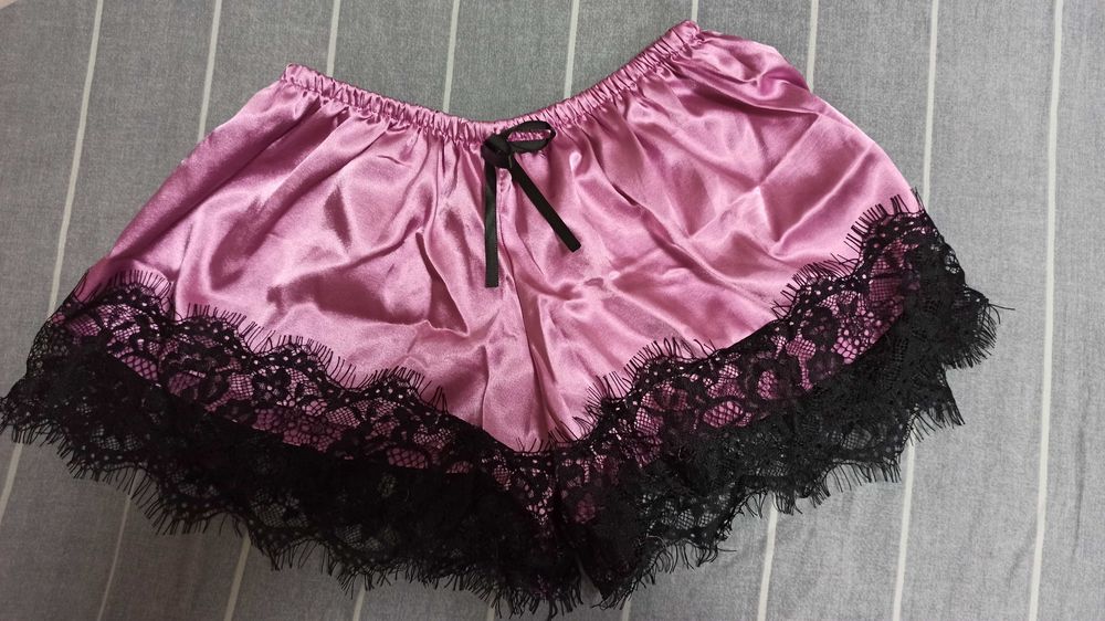 Жіноча піжама атлас/мереживо