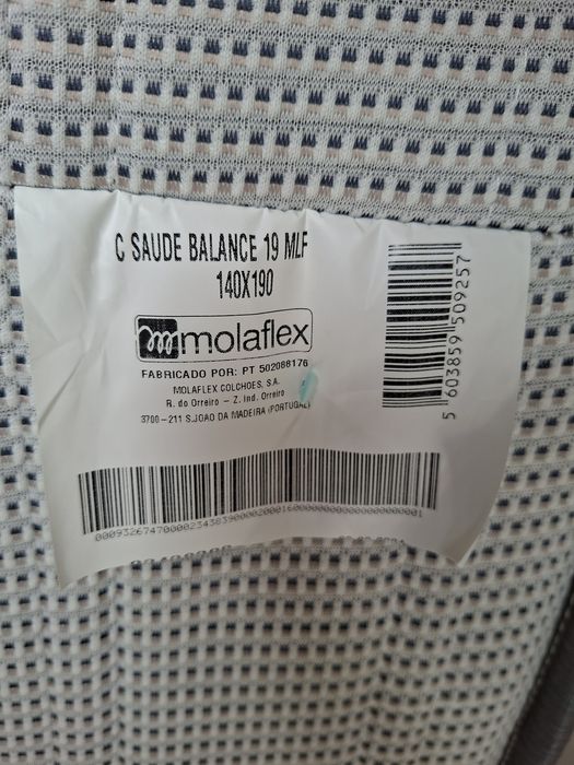 Colchão Molaflex Saúde Balance 19 MLF – 140x190 cm | Bom Estado