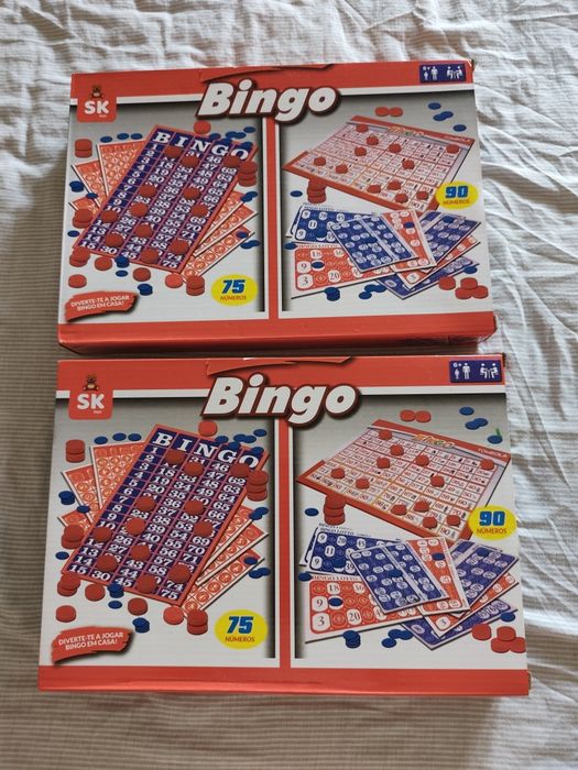 Jogo Bingo novo em caixa