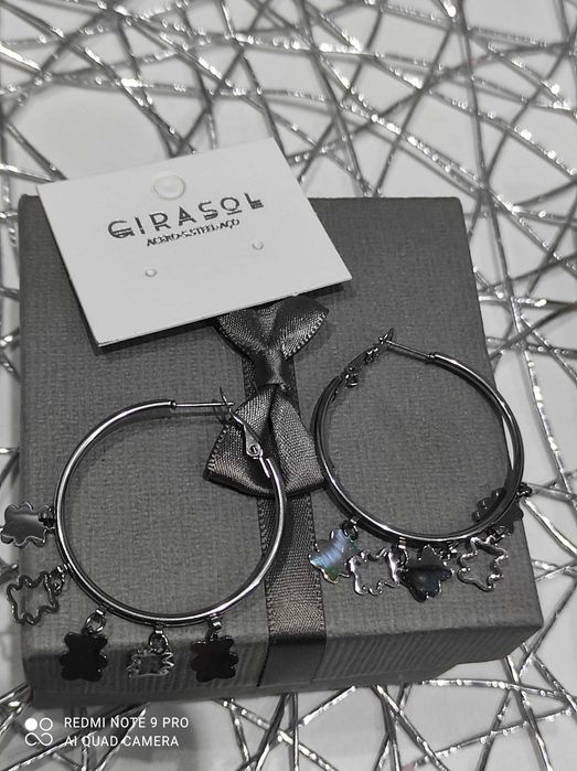 Kolczyki misie koła