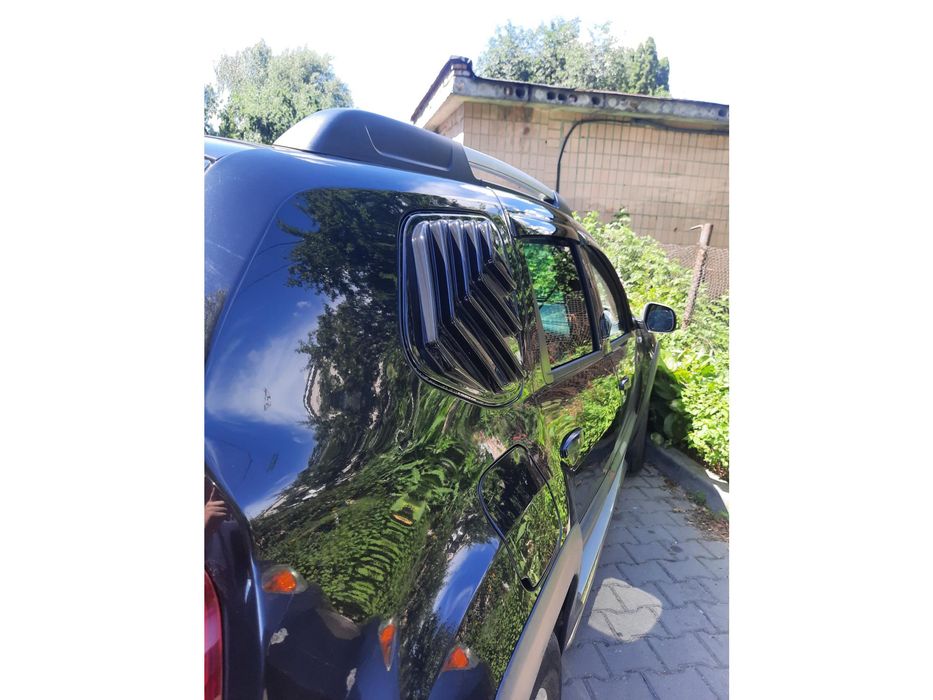 Renault Duster 2008-2017 Накладки на задні вікна EuroCap (2 шт)
