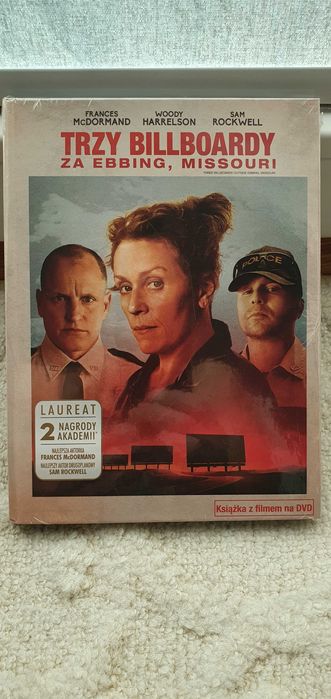 Film na dvd "TRZY BILLBOARDY ZA EBBING MISSOURI" kryminał - nowy
