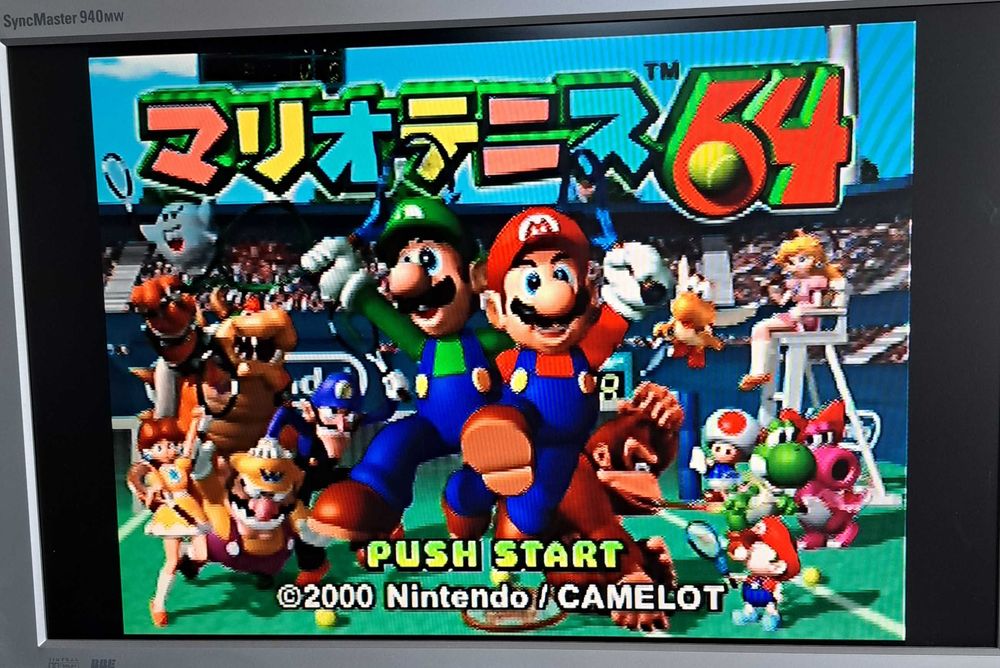 Gra Mario Tennis 64, Nintendo 64, import Japonia