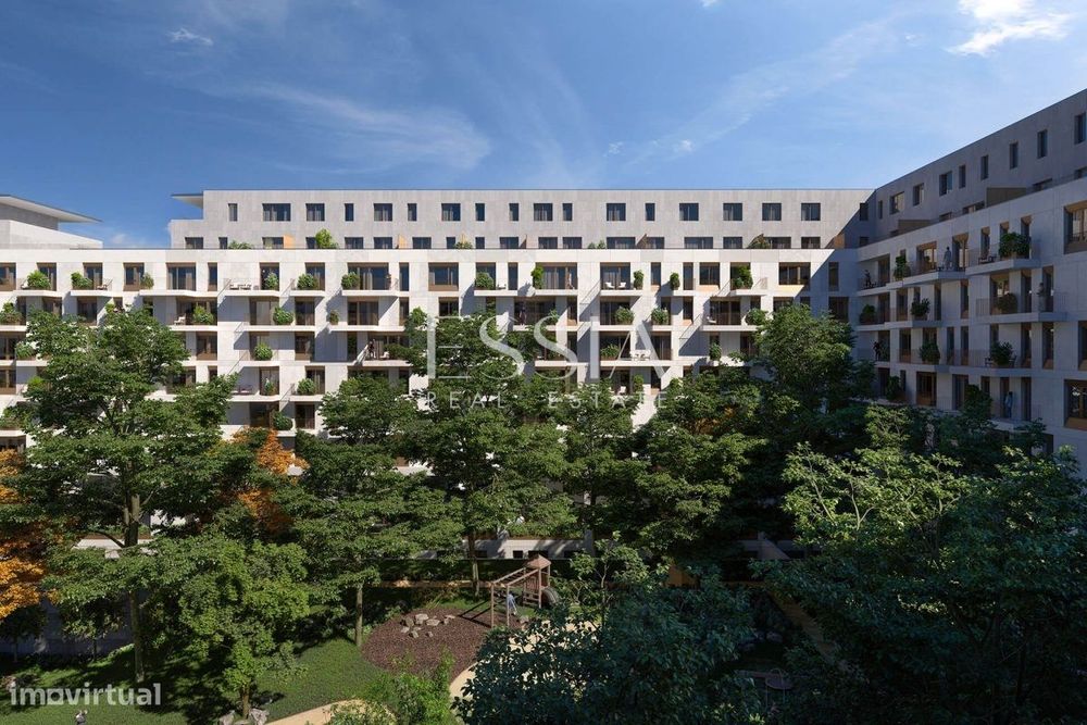 Apartamento T2 com varanda no Antas Atrium