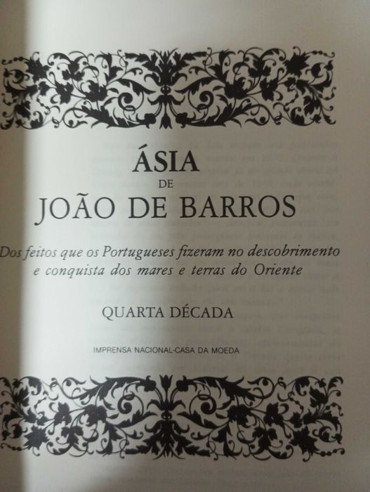Ásia de João de Barros 4 década