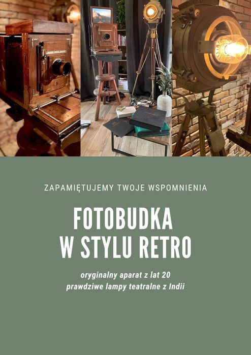 Fotobudka Mistrza Jana - retro fotobudka
