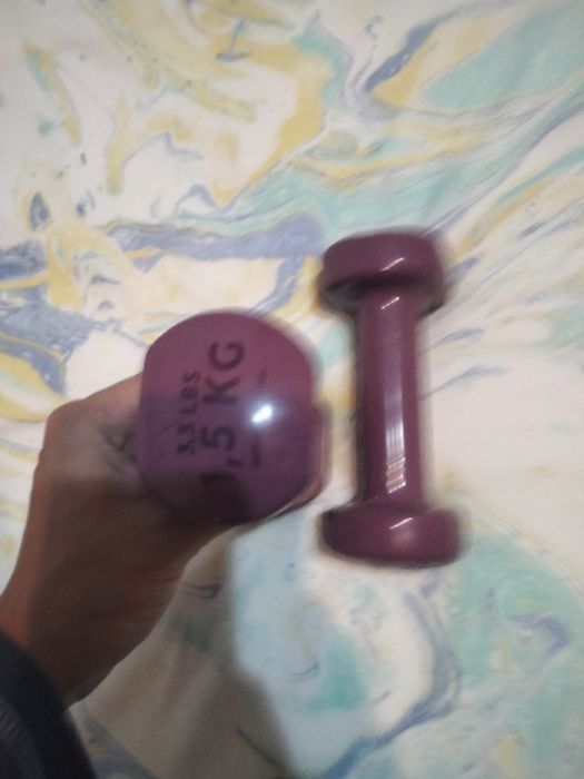 Halteres de musculação urgência