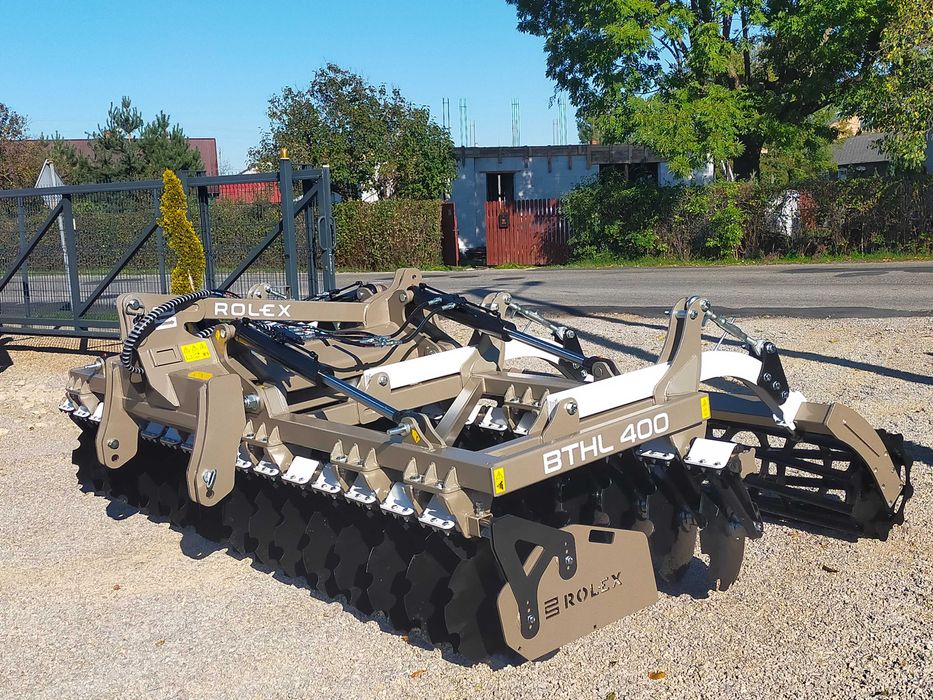 Brona talerzowa/ AGREGAT hydraulicznie składana ciężka Rolex BTHC