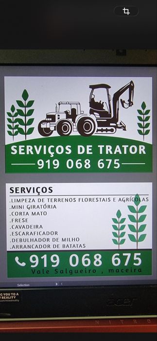 Trabalhos de trator