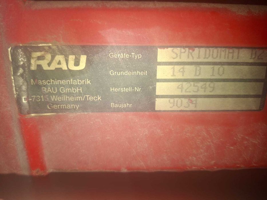 Opryskiwacz Rau, Kverneland ,3500L.1200L 28m, 21m