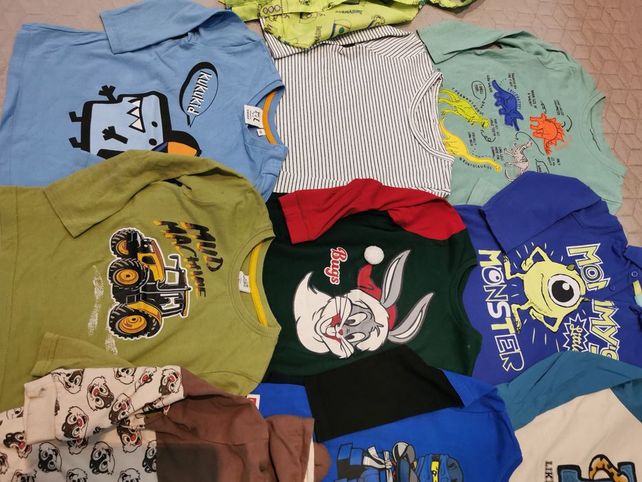 Zestaw ciuszków  chłopięcych