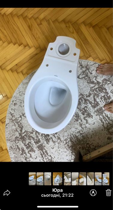 Унітаз вживаний.