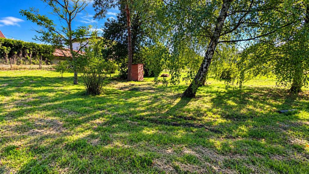 Działka budowlano-rekreacyjna 3124 m² – Orzesze | pełne media | widok na zieleń i rzekę - Widok 3