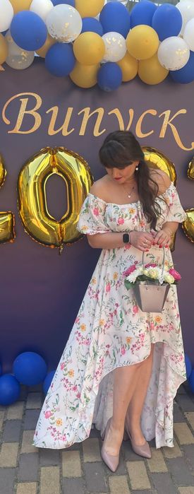 Святкова шифонова сукня GEPUR розмір L