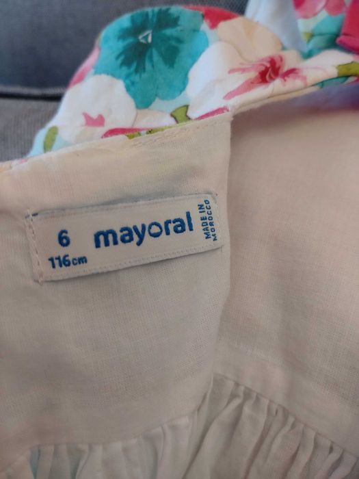 Платье для девочки, mayoral, Испания