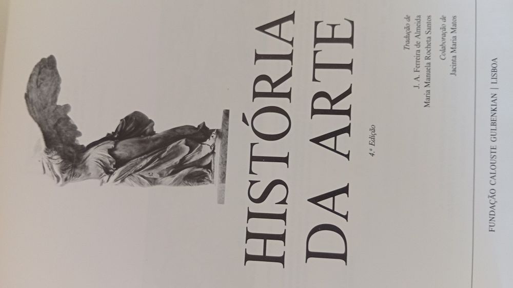 Livro HISTÓRIA DA ARTE H. W. Janson 4ª edição
