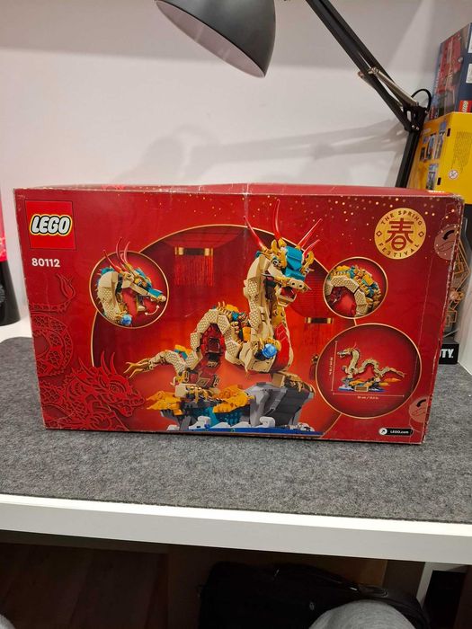 Lego Dragão Auspicioso 80112 Selado
