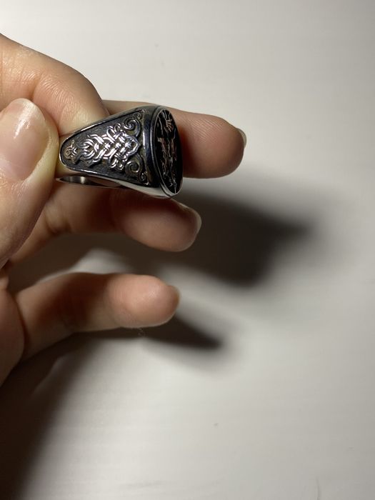 кольцо с Григорием Победоносцем