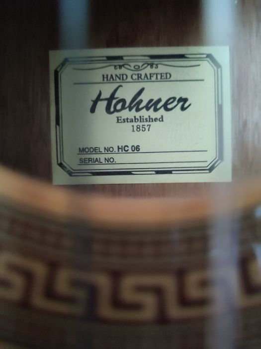 Гитара Hohner HC 06 (чехол прилагается)