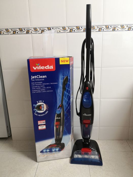 Aspirador vertical Vileda Jet Clean 3 em 1