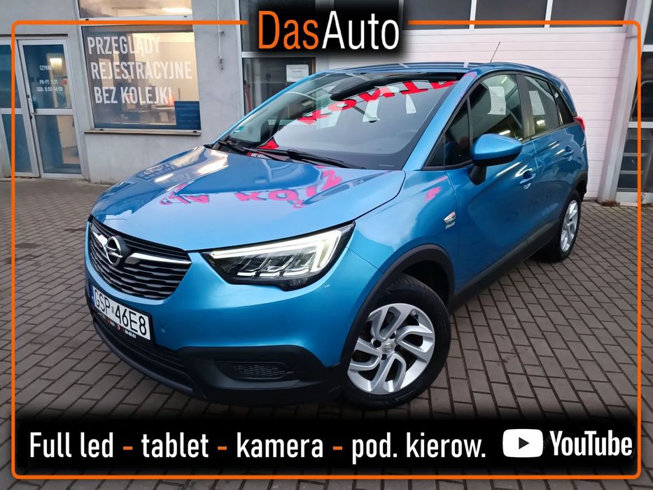Opel Crossland X 1.2 benzyna - 2018r - full led - tablet - z Niemiec - 2 KPL kół - FILM