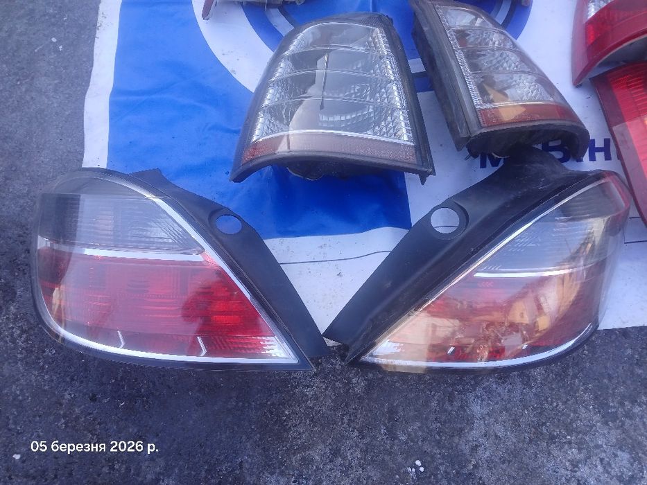 Фонарі фари задні опель астра седан зафіра  вектра меріва омега комбо