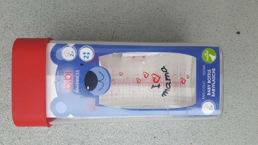 Butelka 260 ml + smoczek nowa BIBI