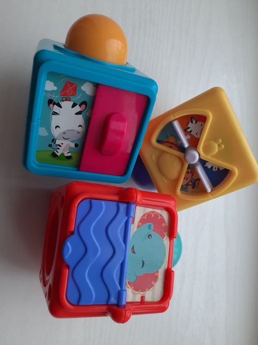 Кубики Фишер прайс, Fisher price.