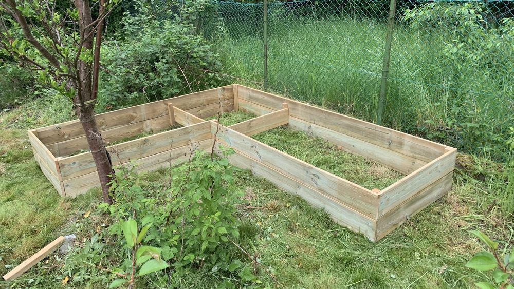 Eko skrzynka ogrodowa warzywniak