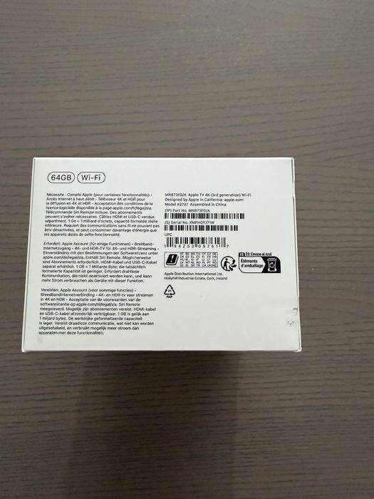 Apple Tv 64GB 3 gen