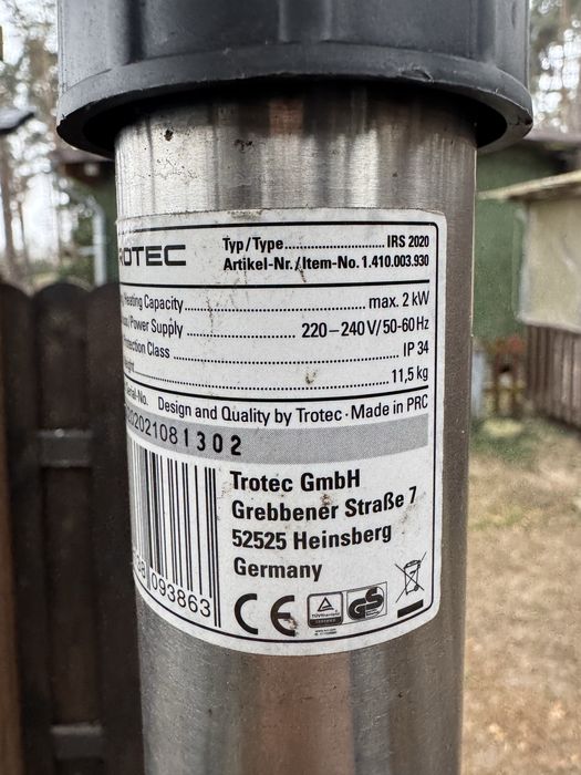 Lampa ogrodowa TROTEC