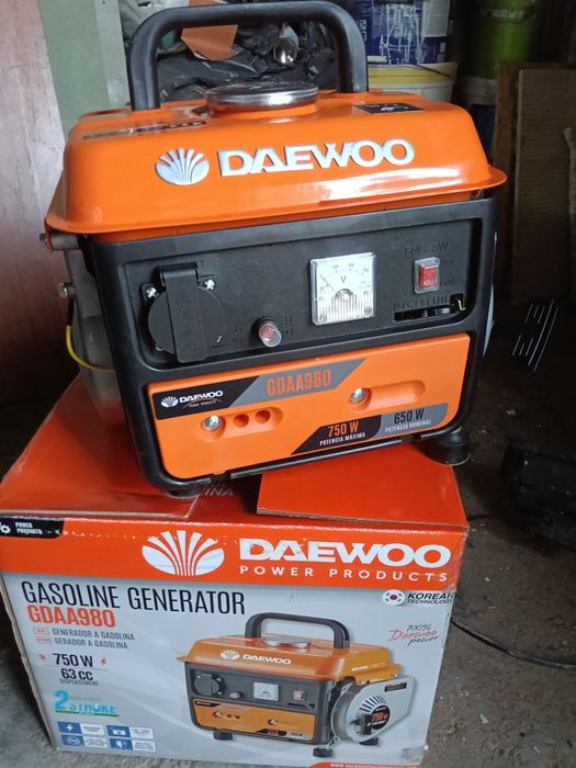 Gerador a gasolina novo