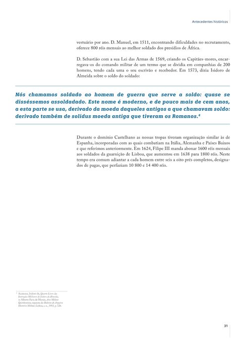 Livro "As Finanças no Exército" (novo)