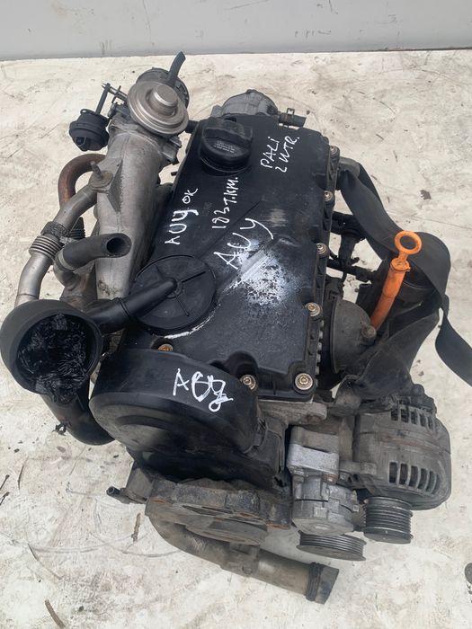 Silnik Komplet Sharan Alhambra 1.9 TDI AUY 116 KM 195 tkm