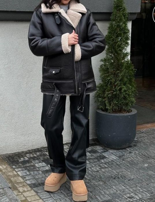 Тепла дублянка Stradivarius, S