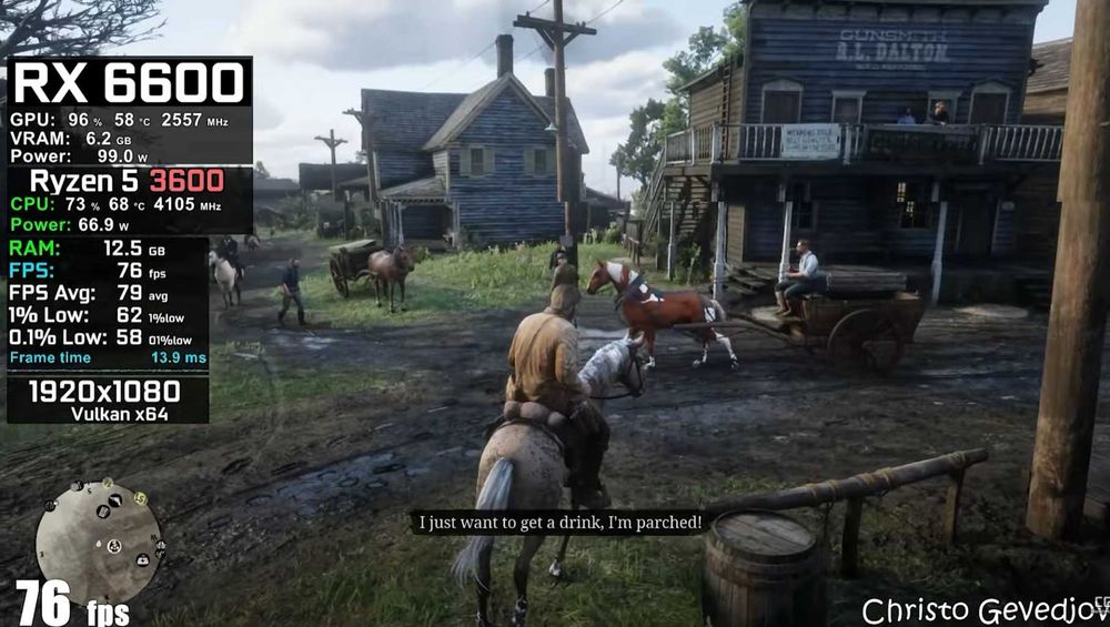 Komputer Gamingowy Ryzen 5 3600/RX 6600 8GB/16GB RAM/1TB SSD/Wi-Fi/Gw.