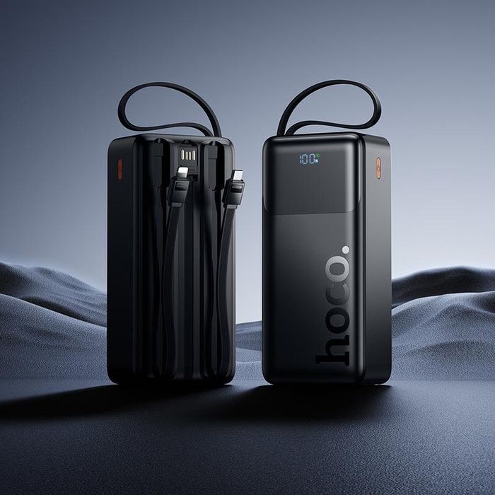 Повербанк HOCO J156B 30000 mAh 22.5W з кабелями