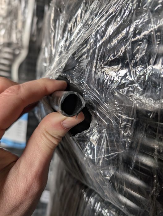 Трубка крапельна сліпа 16 мм для поливу (бухти по 100м)