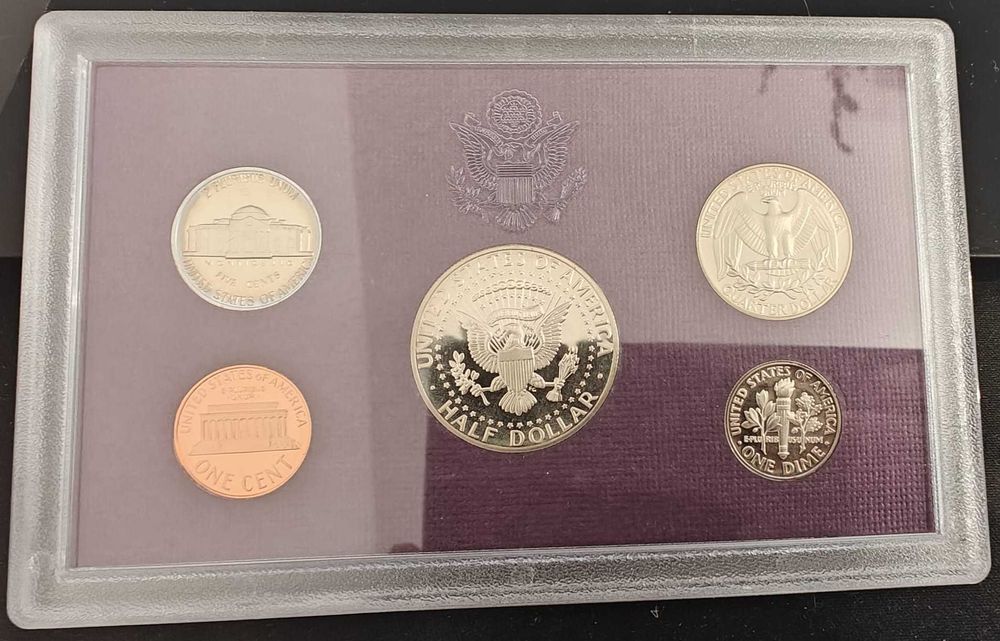 USA - Zestaw Proof Set 1988 - 5 monet Mennica San Francisco