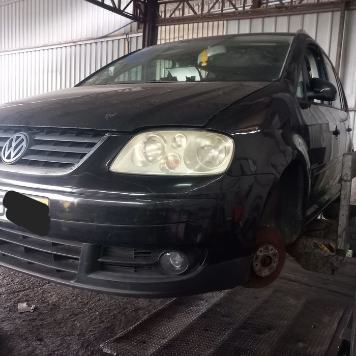 Frente completa sem airbags vw touran