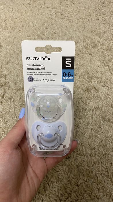 Пустушки силіконові Suavinex (ціна за 2 шт)