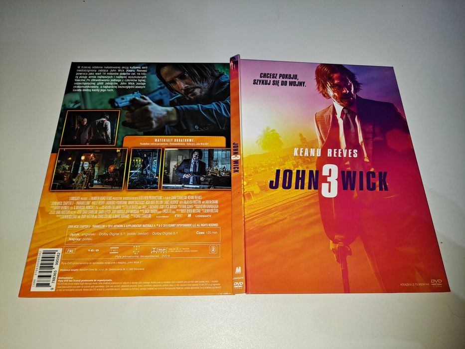 John Wick 3 [Polskie Wydanie] Film DVD