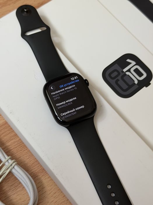 Apple Watch Series 10 46 mm Jet Black