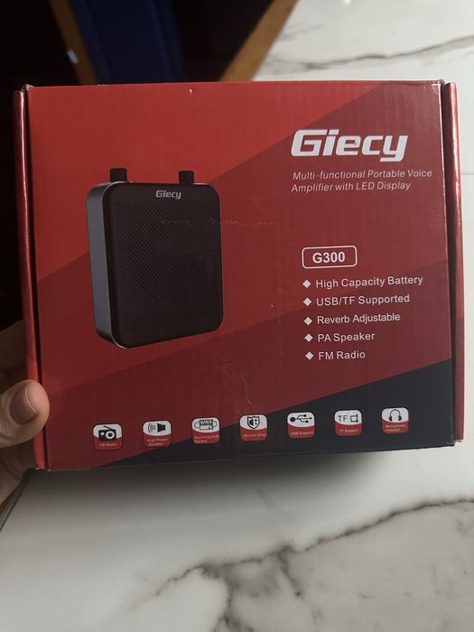 Портативний голосий підсилювач