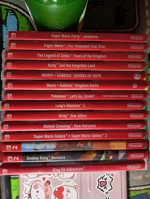 Zestaw gier na Nintendo